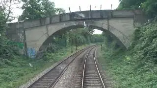 Führerstandsmitfahrt Streckenkunde Br 101 Ludwigsburg nach Singen 4K Umleitung Sperrung Rastatt