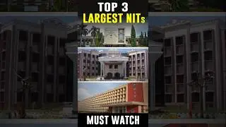 🔥Top 3 Biggest NITs😲 Best Motivation for JEE Mains 2025 Aspirants | IIT Bombay Life #shorts