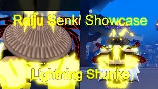 (Lightning Shunko) Raiju Senki Showcase! Reaper 2 (Roblox)