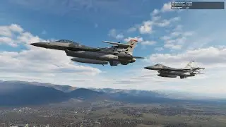 Тренер полета строем в DCS
