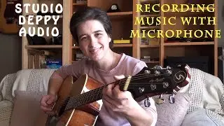 RECORDING MUSIC WITH MICROPHONE