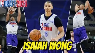 Isaiah Wong SHINES at NBA Draft Combine Scrimmage | 16 PTS, 3 REB, 4 AST | Full Highlights