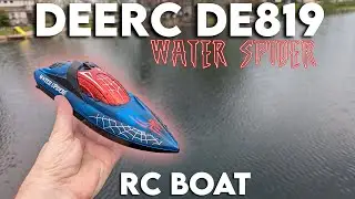 DEERC DE819 "Water Spider" RC Boat Review