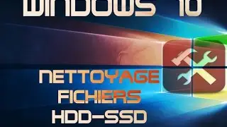 Menage Windows Récupérer espace SSD HDD avec Bleachbit (tuto fr)