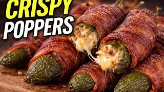 The Best Bacon Wrapped Jalapeño Poppers Ever