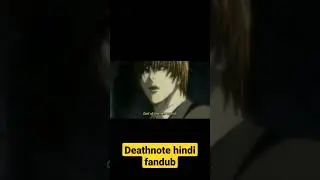 Deathnote hindi Fandub #deathnotehindi #hindidubanime #animehindi