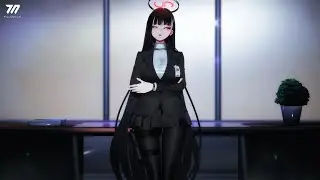 【Blue Archive MMD】LE SSERAFIM   'Smart' 【調月リオ】【4K.60fps】