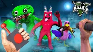 DESCUBRÍ a *GARTEN OF BANBAN.EXE* en GTA V 🔴🟢🟣