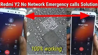 Redmi Y2 No Network & Emergency call only Problem Solution | No Service problem solution |