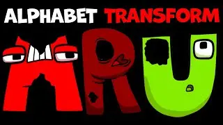 Alphabet Lore But Letter F Shot other Letters