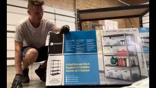 Assembling Storage Shelves For My Auto Parts Shop