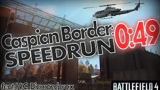 BF4: Helicopter (Caspian) SPEEDRUN  vs R7GE vs BenQ vs amdDanila_FX | 4K