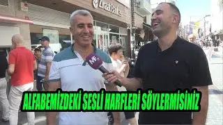 Alfabemizdeki Sesli Harflerimizi Söylermisiniz