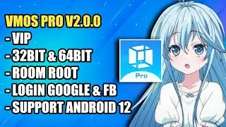VMOS PRO VIP V2.0.0 ROM ROOT 32BIT & 64BIT 🔥🔥