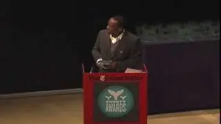 Carel Pedre Accepts his Shorty Award
