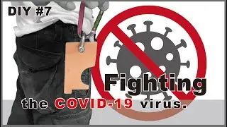 Fight the Covid-19 virus!! / CleanTouch Antimicrobial Door Opener/ Infectious Disease Control.DIY#7