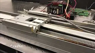 Performance of different controllers on Belt Driven Table