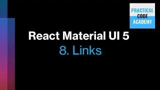 React Material UI 5 8-Links