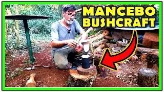 ☕ EU te ENSINO a fazer um MANCEBO no ESTILO BUSHCRAFT