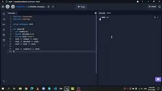 How to make variables, Datatypes, and Comments in C++