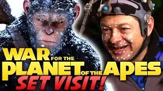 War for the Planet of the Apes - On Set with Cast and Crew!