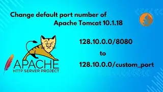 How to change default port of Apache Tomcat 10