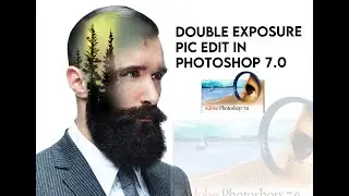 Double exposure picture edit in photoshop 7.0 with Mohsin khan Creation