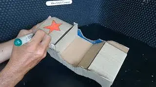 Car fabrication from cardboard