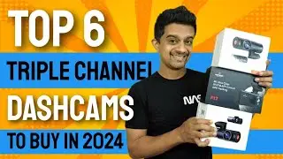TOP 6 Triple Channel Dashcams of 2024 | Amazon Sale BIGGEST DISCOUNT Offer! Gizmobeep