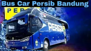 The Cool Persib Bandung Bus Car From Hino Bus RUN With The All New Legacy SR-2 HD Prime Concept
