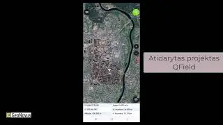 QGIS & QField. Google Satellite ortofoto atvaizdavimas