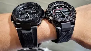 Battle of the BLACK G-Shocks. GSTS100 vs GSTB400