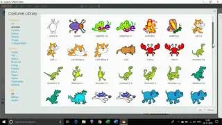 Scratch 2.0 - How to Change the appearance of a Sprite in Scratch in Windows 10