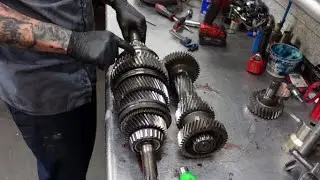 97 Ford F350 ZF5 Tear Down