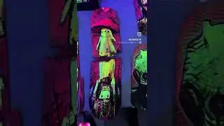 BLACK LIGHT  PAINTINGS SHOWCASE #art #drawing