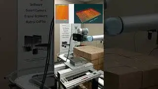 Matrox Altiz 3D Profiler Sensor Scanning an Advantech PC with a Universal Robots UR10e Robot