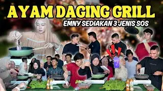 CHICKEN & BEEF GRILL MIX SOS 🥓 AI TEAM BEREBUT SAMPAI KENA PERCIKAN?!?🔥