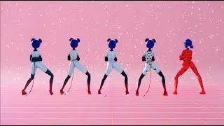 【MMD Miraculous】Bla Bla Bla【Ladybug, Multimouse, Multifox, Multinoir, Multibug】【60fps】