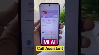 Global Mi Ai Call Assistant 😍 MIUI 14 | AI Voice Control | Auto Answer | Voice Changer #shorts