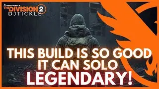 SOLO LEGENDARY WITH THIS BUILD! THE DIVISION 2!!