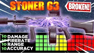 The *STONER 63*Shreds in WARZONE(If LMGS have a META This Is It)