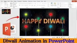 Happy Diwali Presentation In MS PowerPoint | How to Make Powerpoint Presentation on Diwali