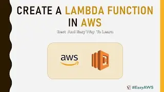 How to create a lambda function in aws | Amazon Web Service | Easy and Fast Way with Python