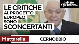Mattarella: "Sconcertanti critiche al progetto europeo, scelte non sono imposte da poteri oscuri "