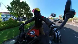 TVS Ronin city ride no commentary ( insta360 internal mic )