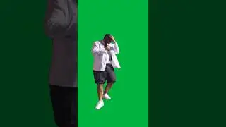 Druski Falling Green Screen