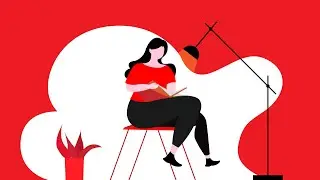 Flat Character Design in Illustrator | Character Designing Tutorials