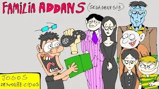 jogos desconhecido: Addams family (sega Genesis)