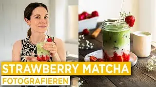 Strawberry Matcha – So fotografierst du das Trend-Getränk
