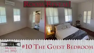 DIY bedroom makeover in our 110-year-old outback Queenslander!